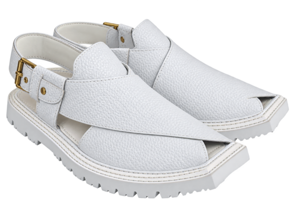 Peshwari Chappal (White)